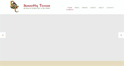 Desktop Screenshot of bunrattytavern.com